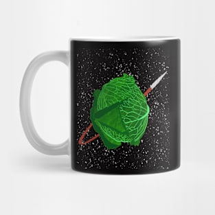 Cabbage in Space Mug